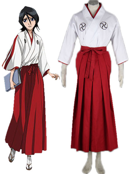 Bleach Soul Society Soul Reaper academy Girl s Kimono School Uniform Cosplay Costumes